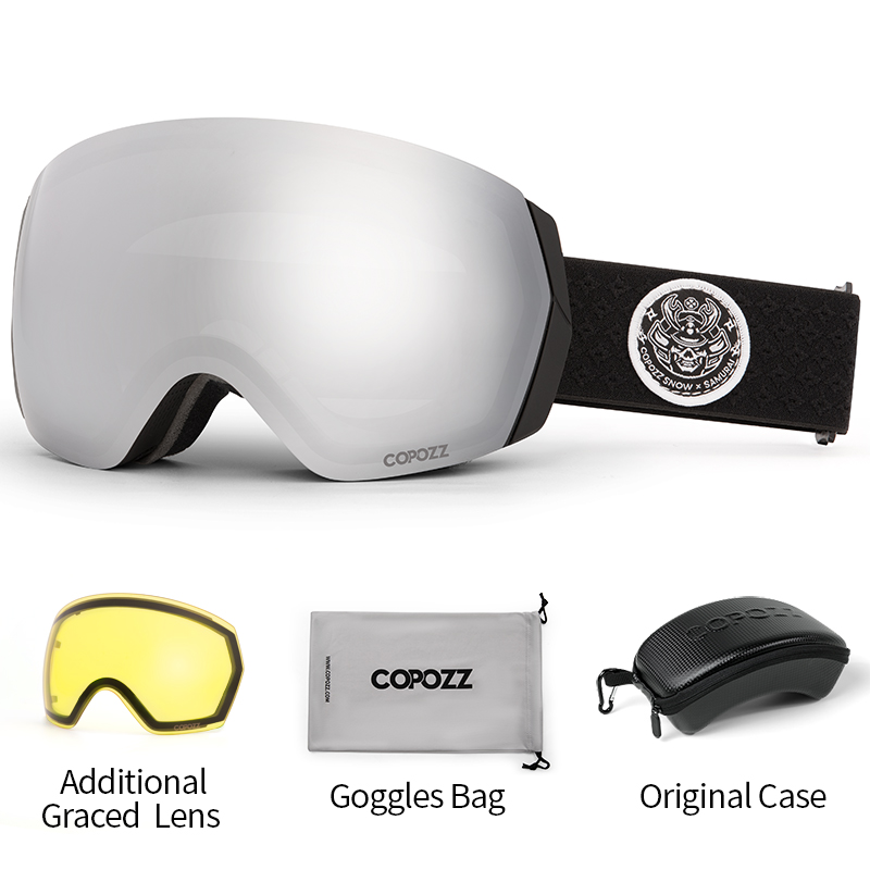 Winter Clothing Layers - COPOZZ Brand Professional Ski Goggles Double