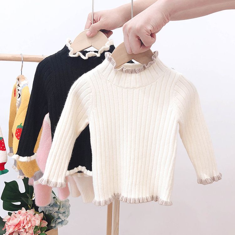Winter Clothing Wholesale - Autumn and winter semi-turtleneck winter long-sleeved