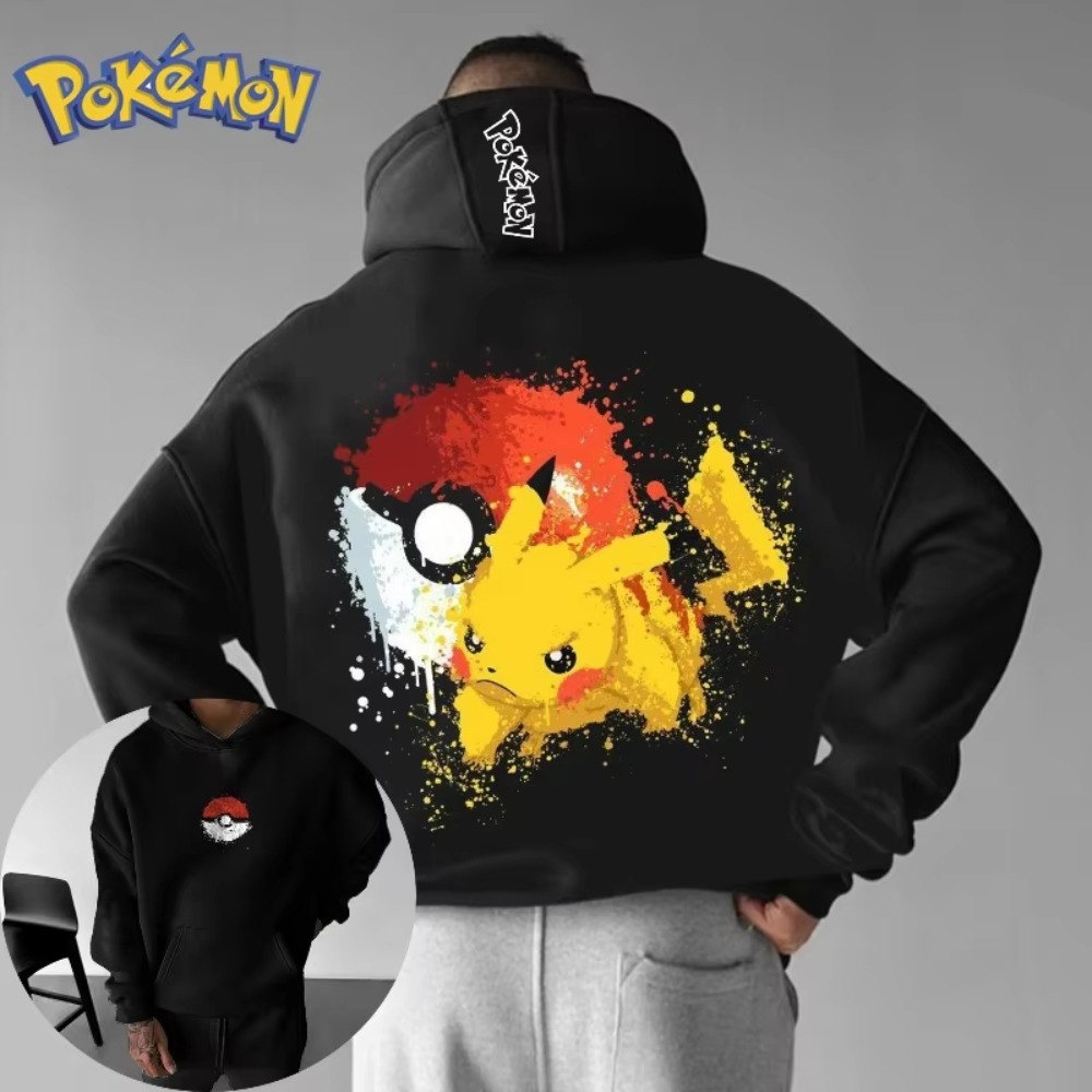 Winter Clothing Layers - Men's New Pokémon Handheld Game Pikachu