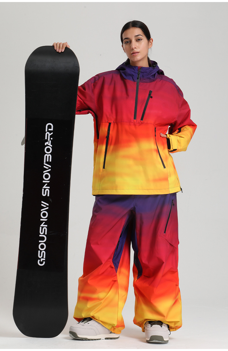 Ski Pants Waterproof - Gsou Snow Women's New Ski Suit