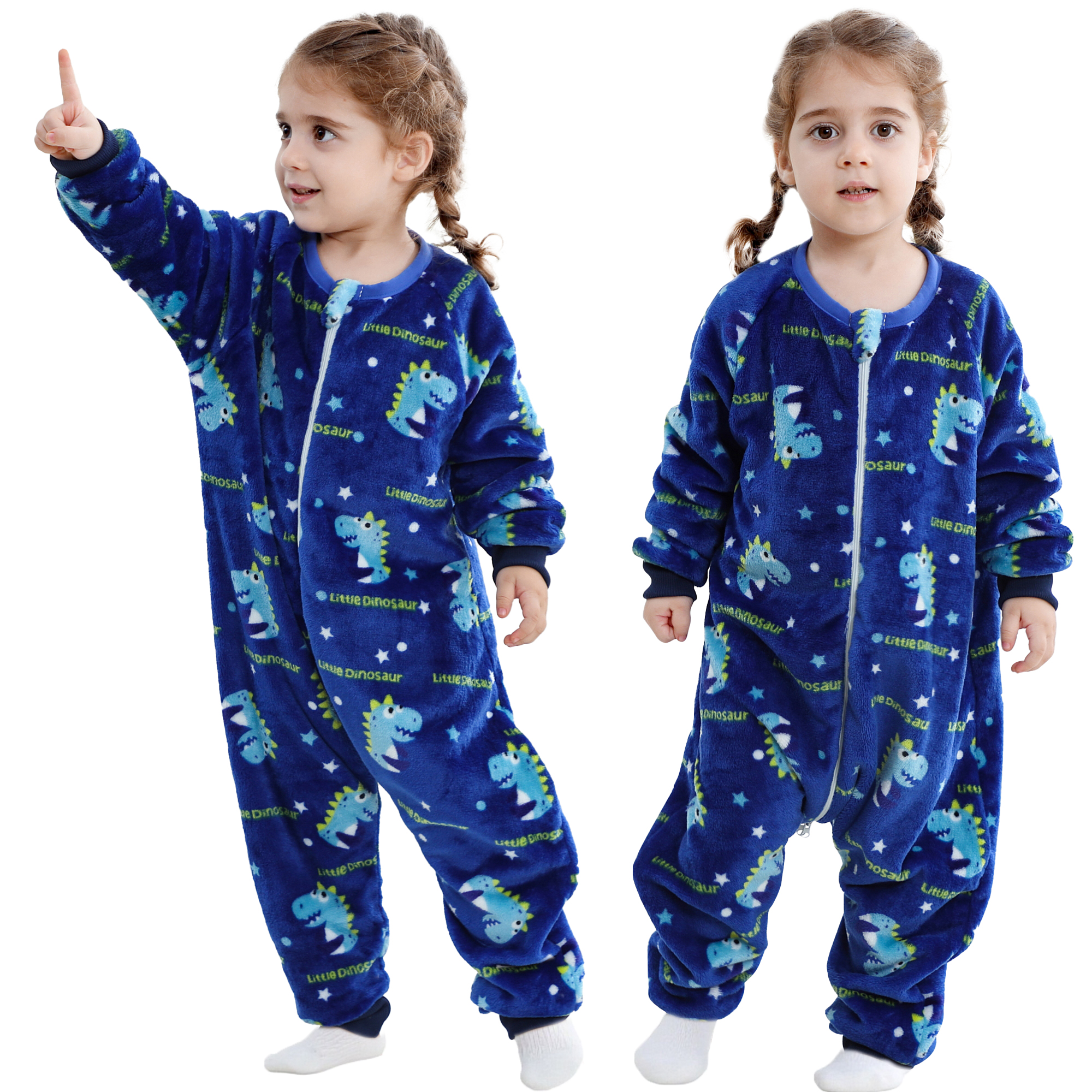 Winter Clothing Toddler - MICHLEY Flannel Dinosaurs Baby Sleeping Bag