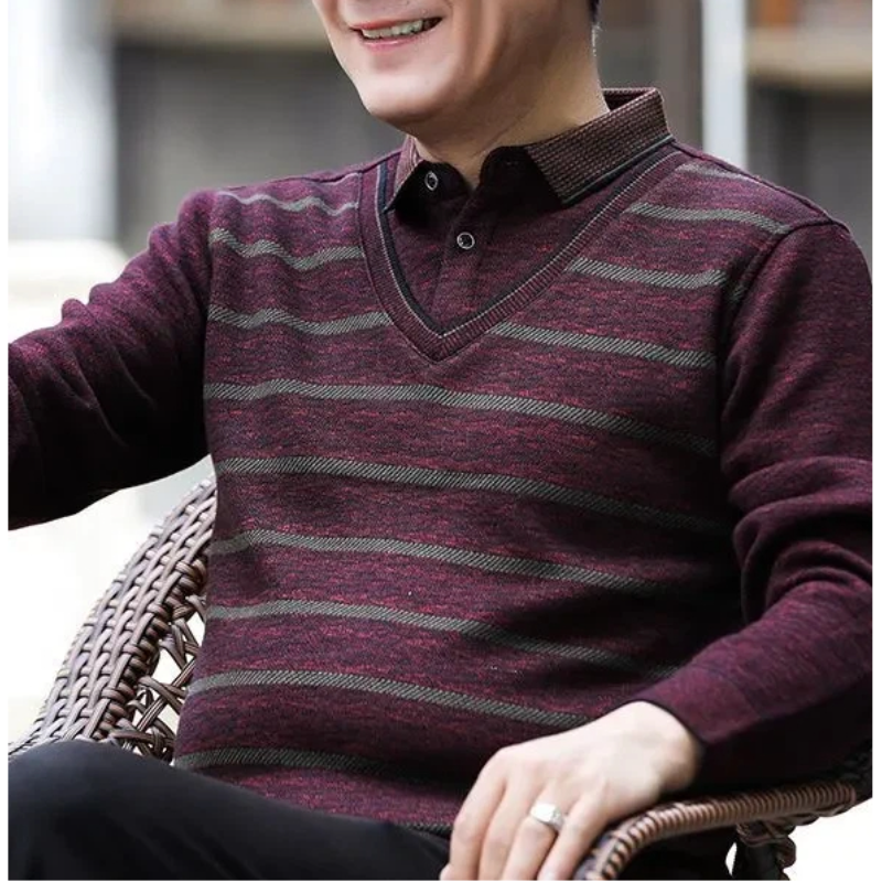 Winter Clothing Layers - Fleece Lined Style Autumn Winter Sweater