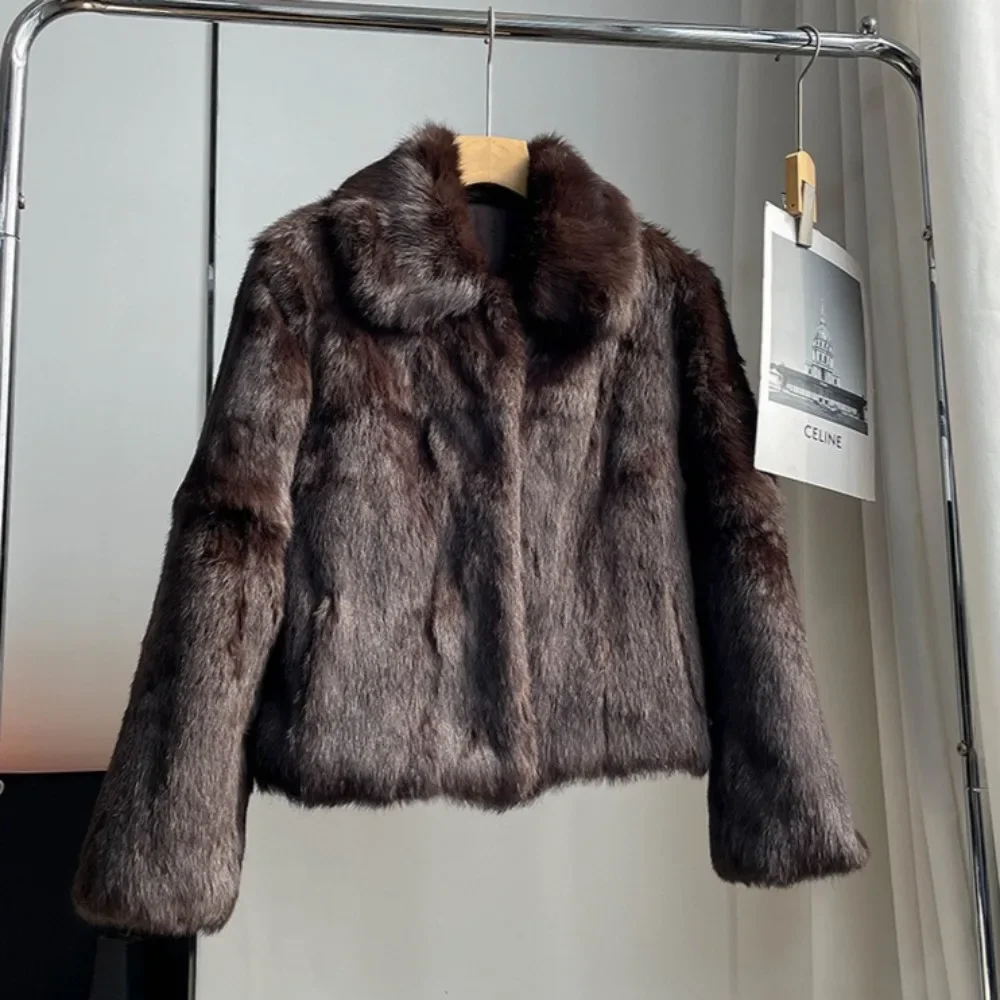 Natural Rabbit Fur Coat Women  - Winter Clothing Wholesale recensione e prezzo