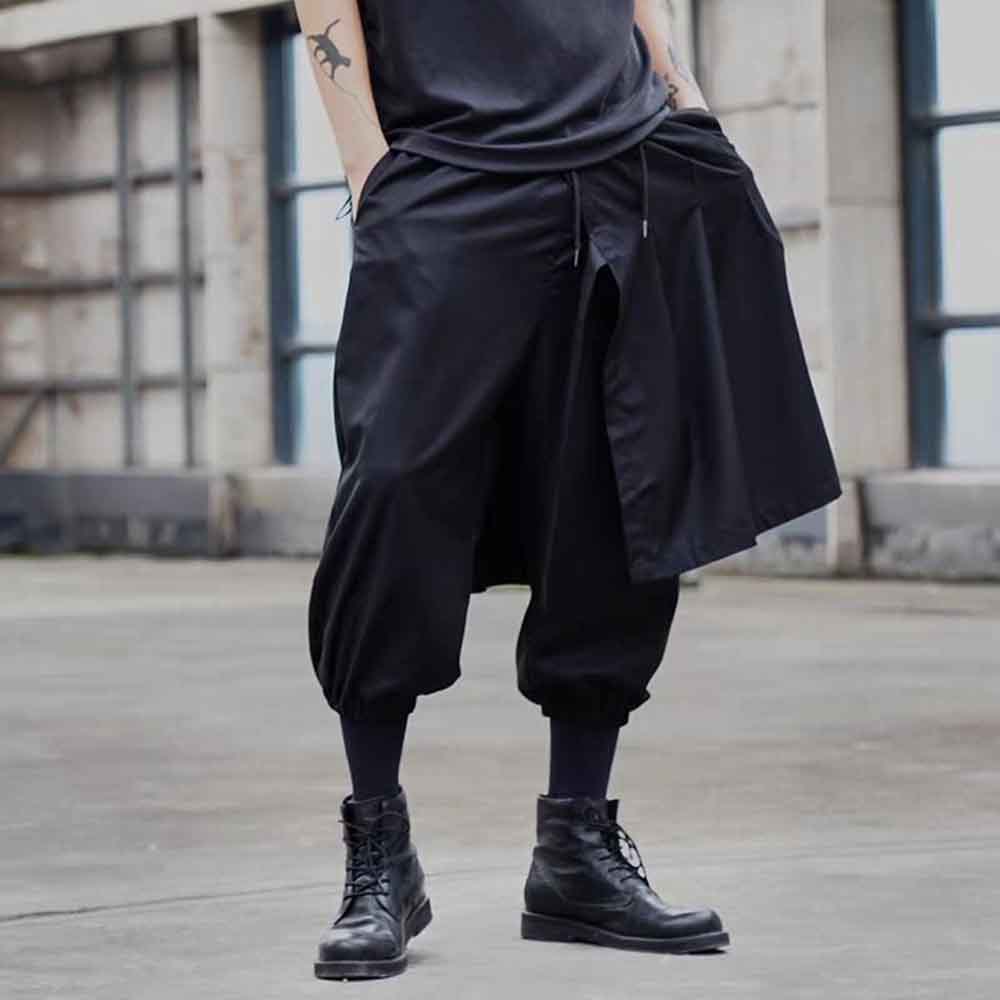 Mens Autumn Harem Pants Irregu - Winter Clothing Layers recensione e prezzo