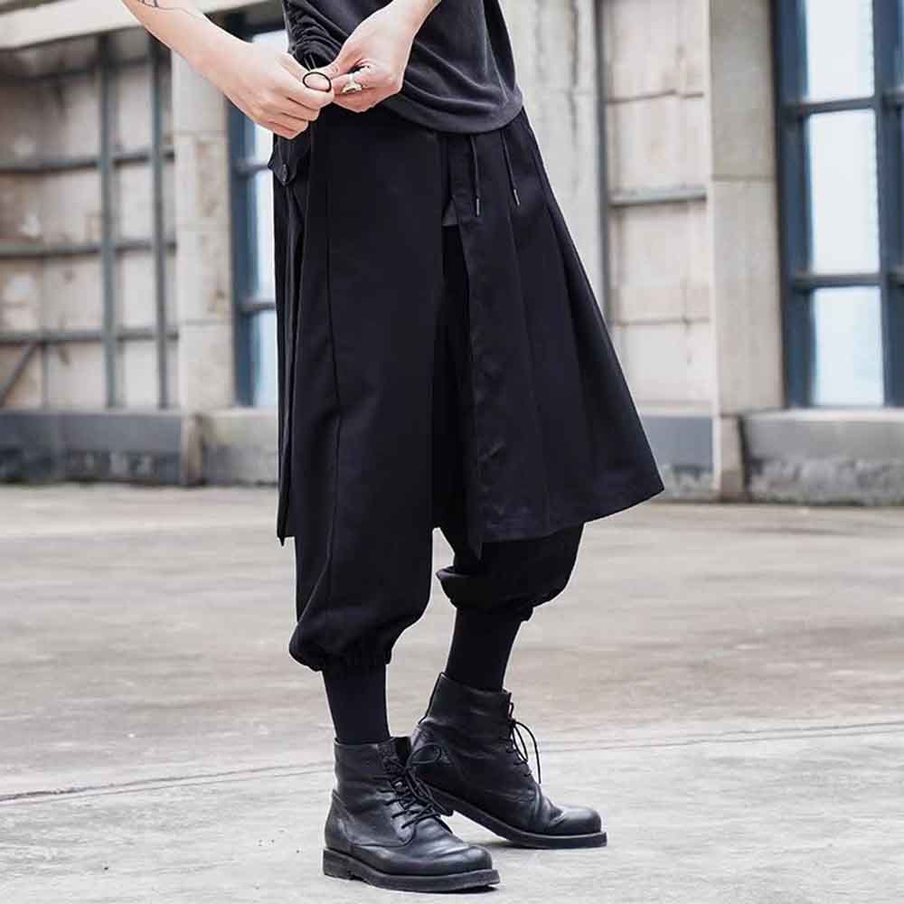 Mens Autumn Harem Pants Irregu - Winter Clothing Layers recensione e prezzo