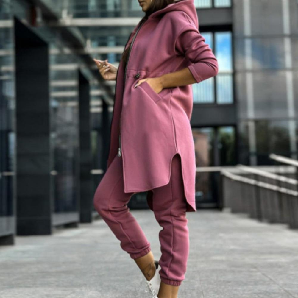 Pants Set Women Tracksuit Zipp - Winter Clothing Sale recensione e prezzo