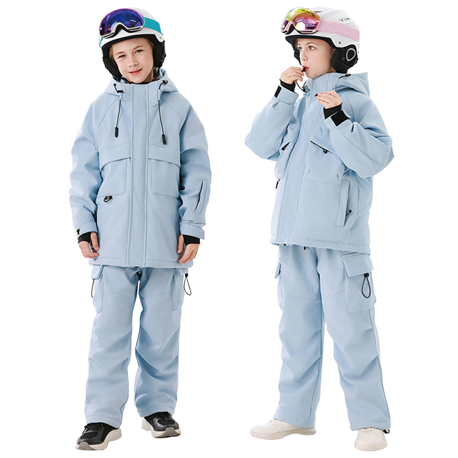 Kids Ski Jacket Snow Pants,Win - Ski Pants Waterproof recensione e prezzo