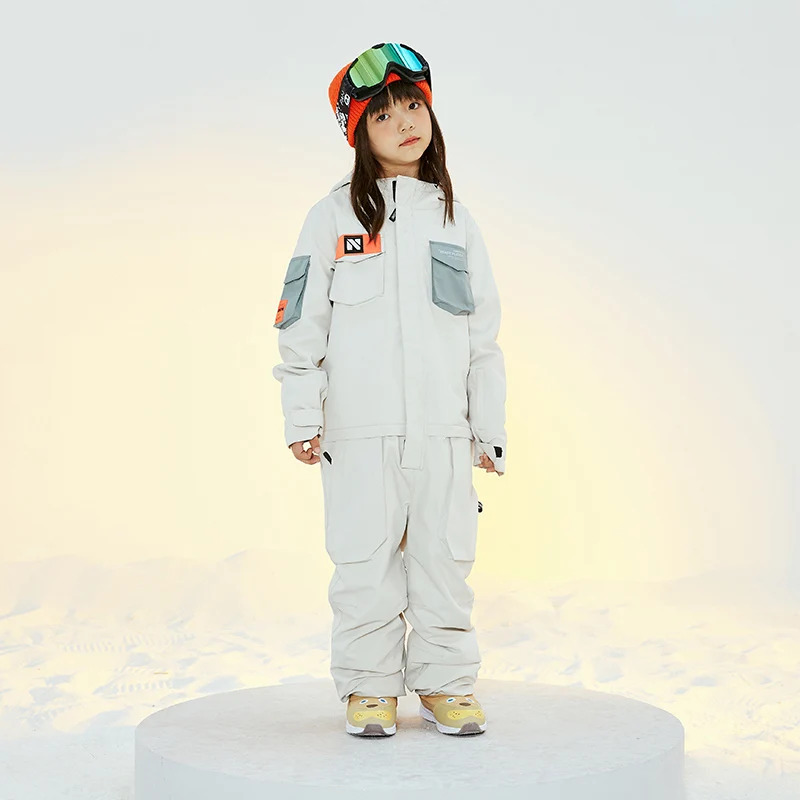 NANDN Kids Ski Clothing One Pi - Ski Pants Waterproof recensione e prezzo