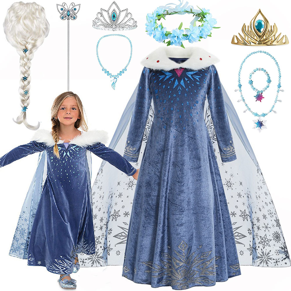 Halloween Frozen Princess Elsa - Winter Clothing Layers recensione e prezzo