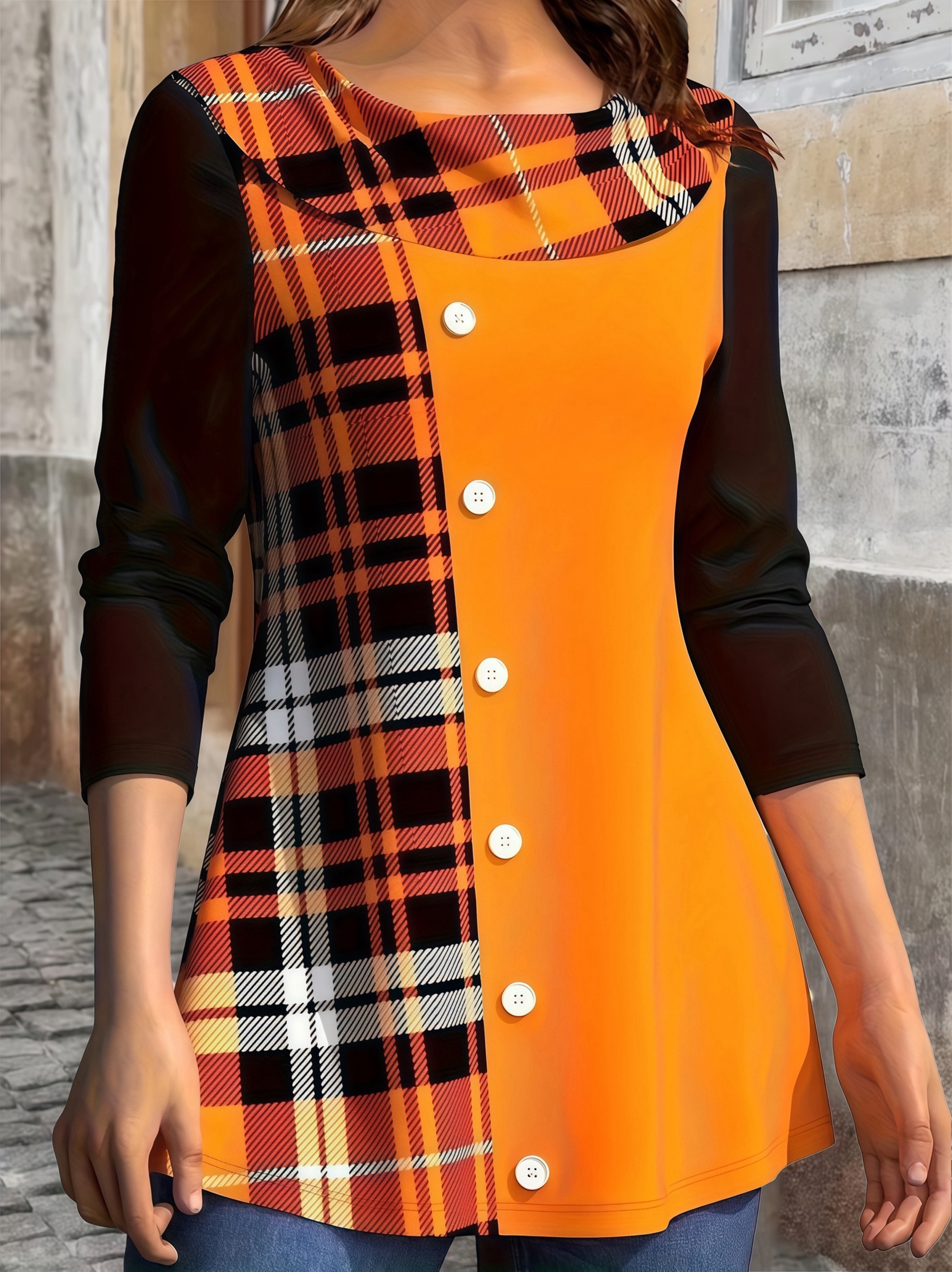 Women Plus Size Long Sleeve T  - Winter Clothing Layers recensione e prezzo