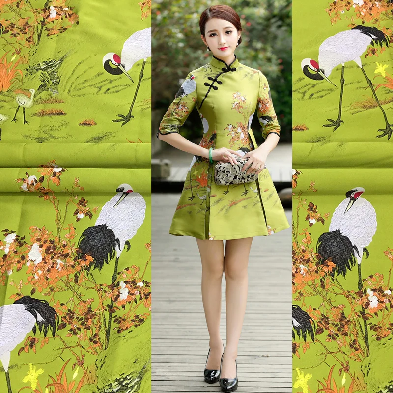 Brocade Jacquard Fabric Autumn - Winter Clothing Wholesale recensione e prezzo