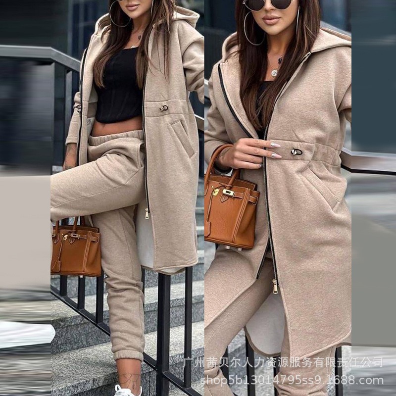 Women's Hooded Zipper Irregula - Winter Clothing Kit recensione e prezzo