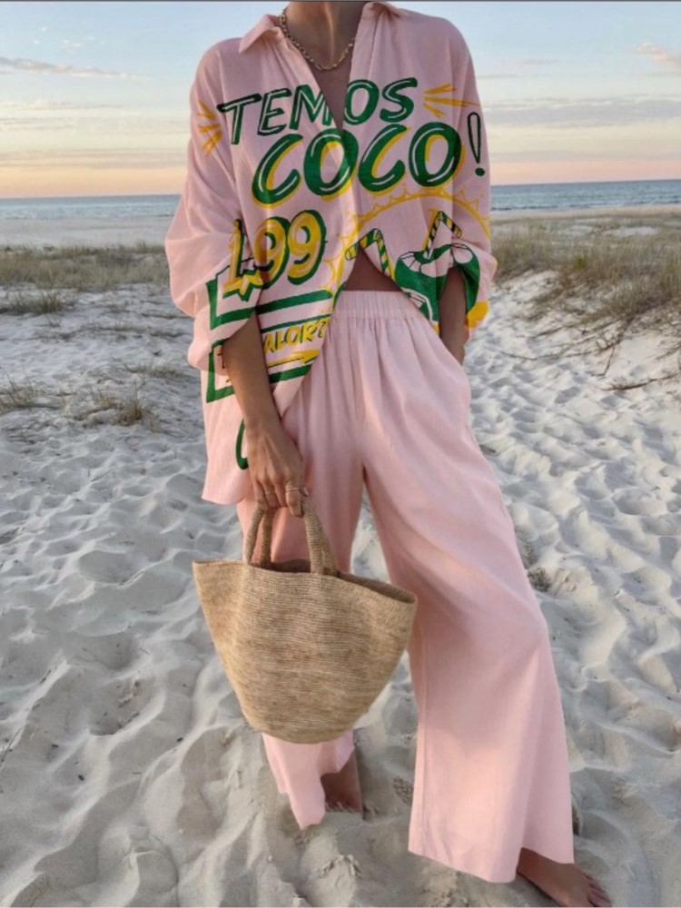 Casual Boho Print Set For Wome - Winter Clothing Kit recensione e prezzo