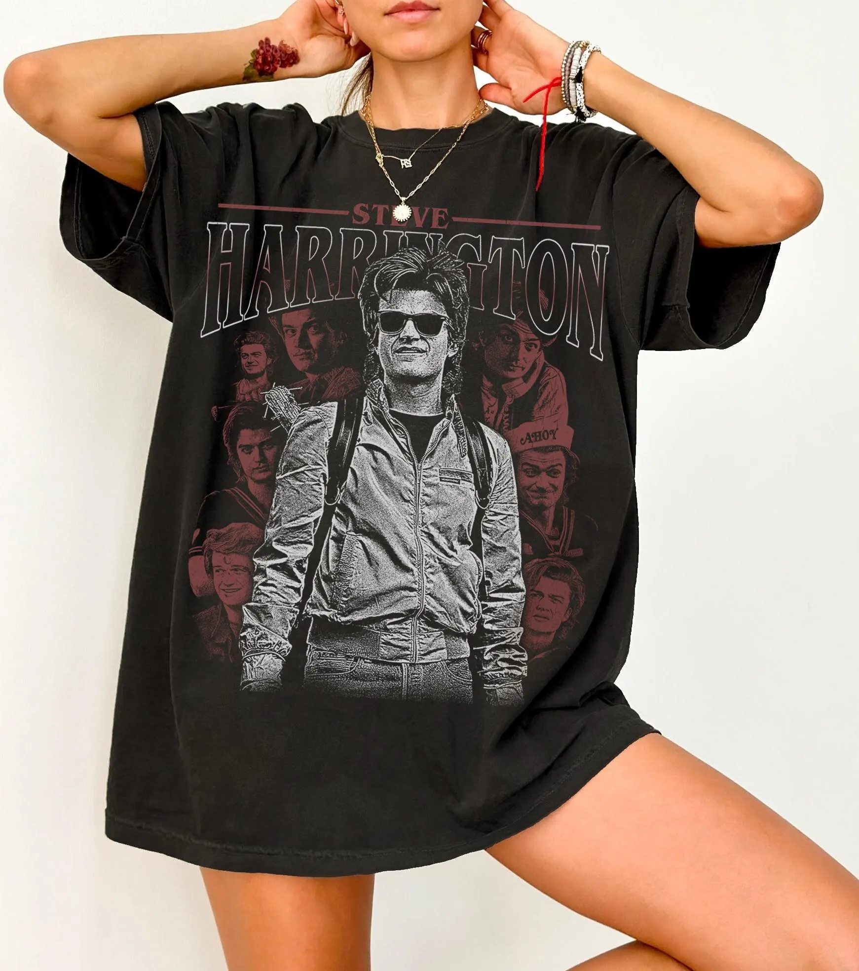 Steve Harrington T-Shirt Unise - Winter Clothing Gif recensione e prezzo