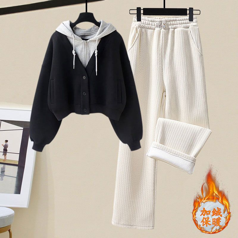 Plush and Thickened Hoodie Jac - Winter Clothing Kit recensione e prezzo