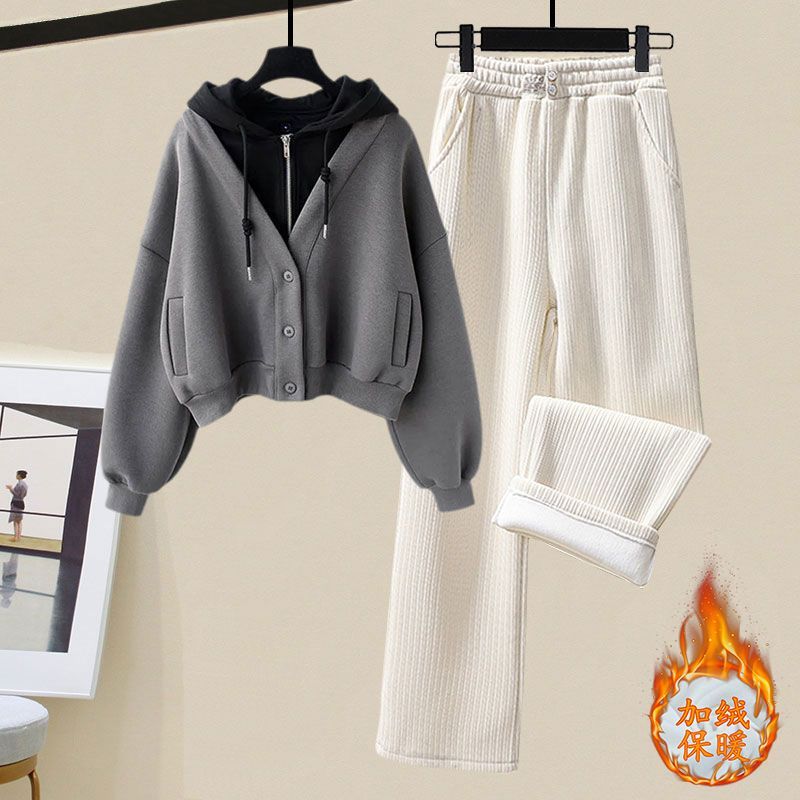 Plush and Thickened Hoodie Jac - Winter Clothing Kit recensione e prezzo
