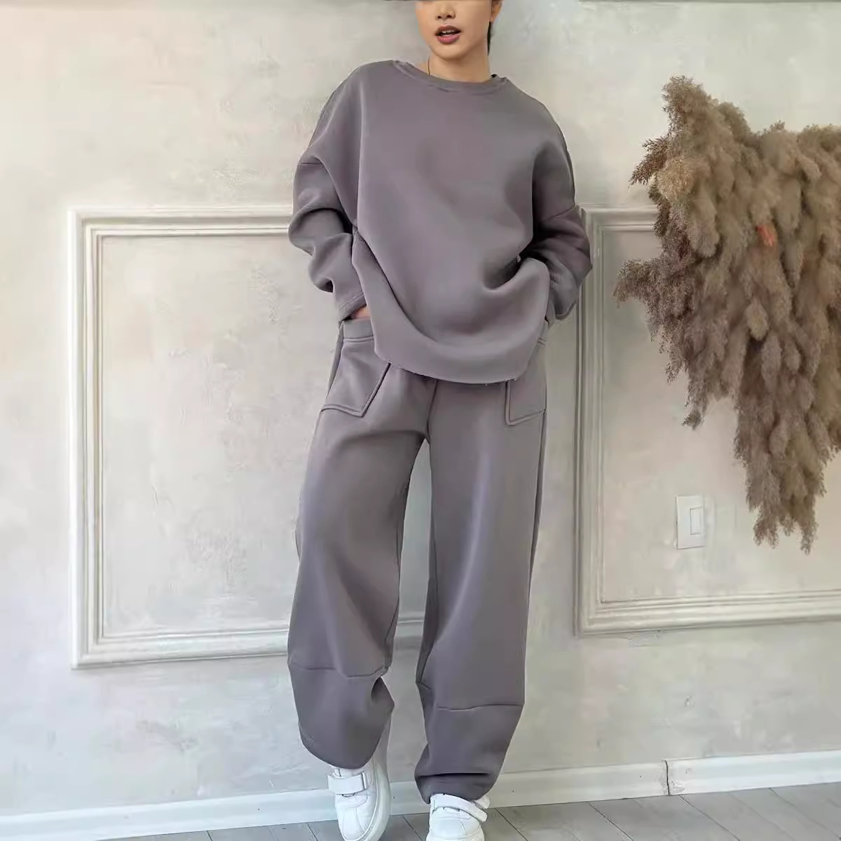 New Solid 2 Piece Set Women's  - Winter Clothing Kit recensione e prezzo