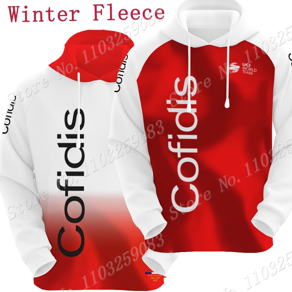 Cofidis 2023 Team Hoodie Men C - Winter Clothing In Spanish recensione e prezzo