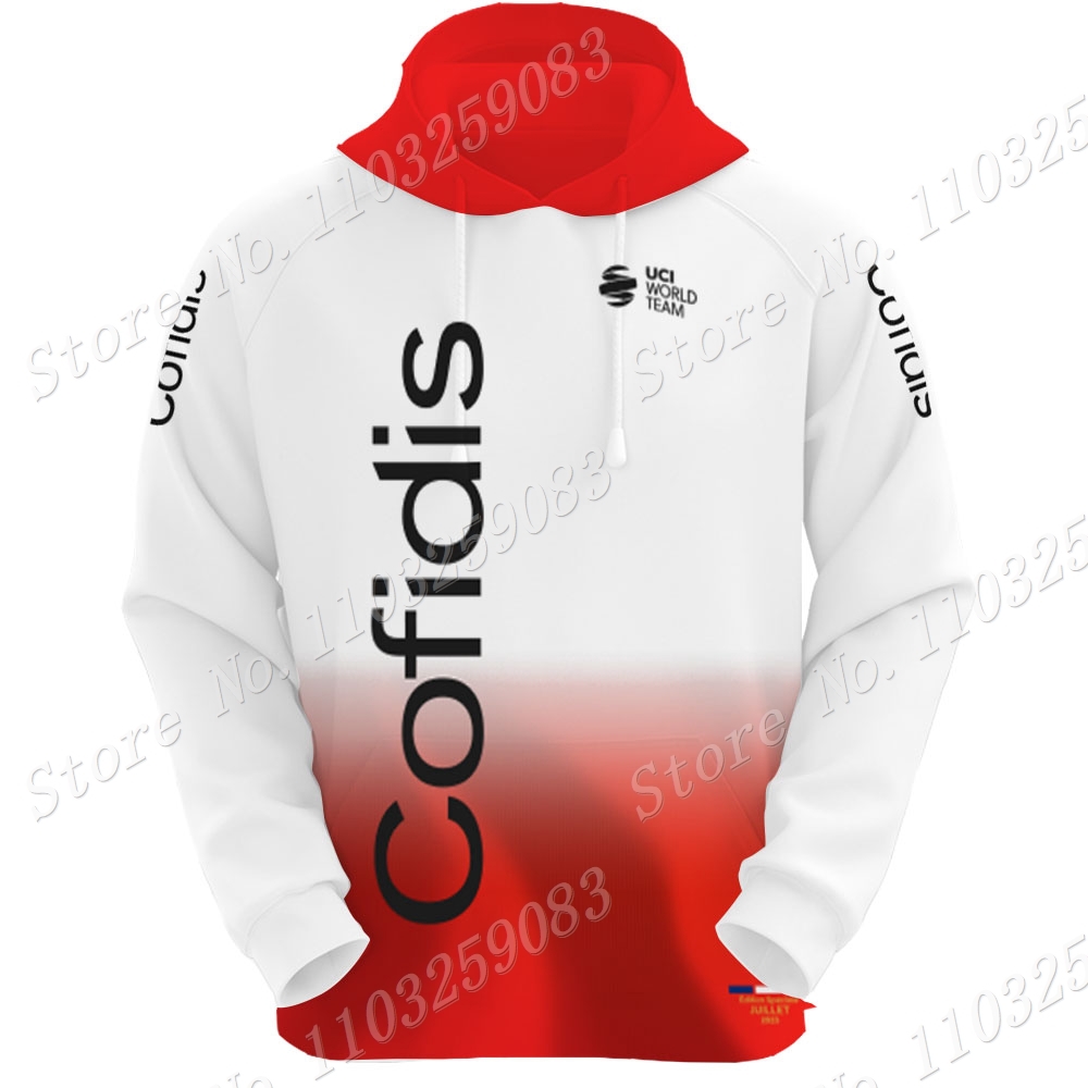 Cofidis 2023 Team Hoodie Men C - Winter Clothing In Spanish recensione e prezzo