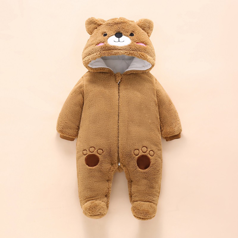 0-12M Baby Rompers Cute Bear T - Winter Clothing Toddler recensione e prezzo