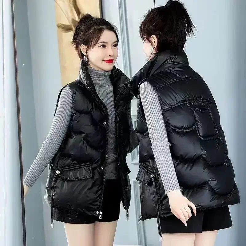 Down Waistcoat Woman Half Quil - Winter Clothing On Sale Women'S recensione e prezzo