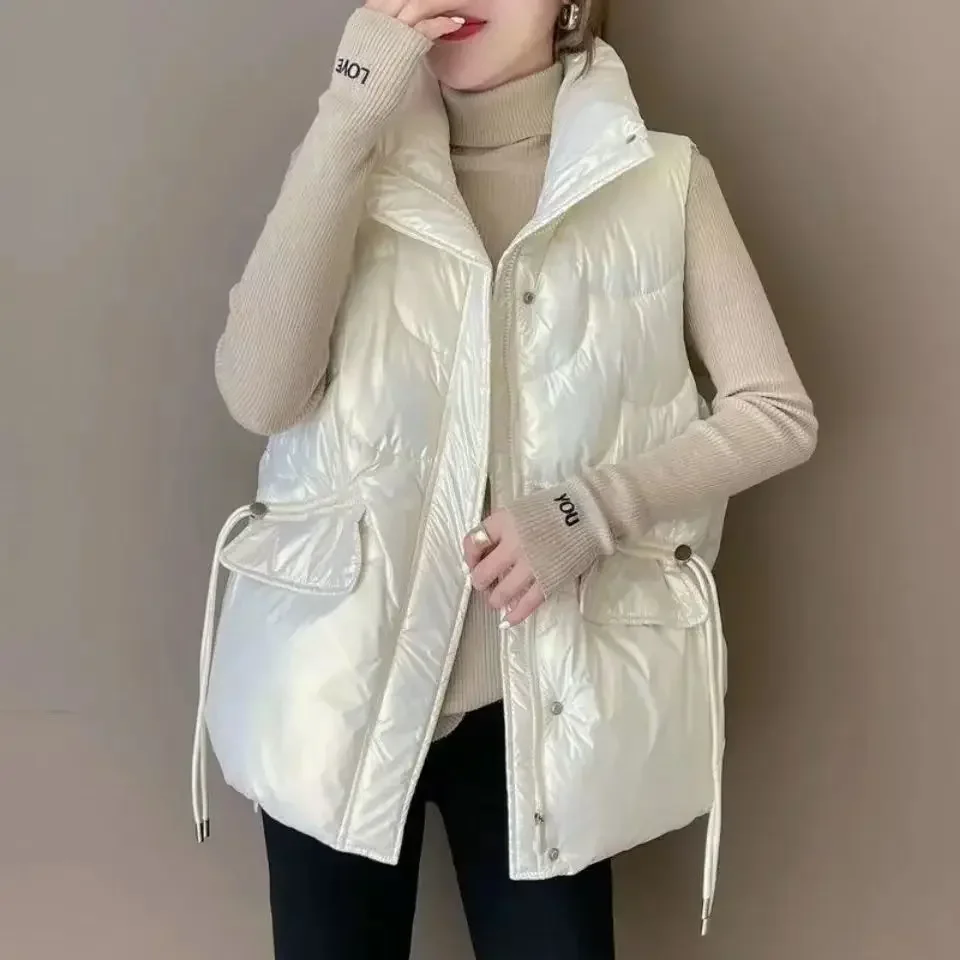 Down Waistcoat Woman Half Quil - Winter Clothing On Sale Women'S recensione e prezzo