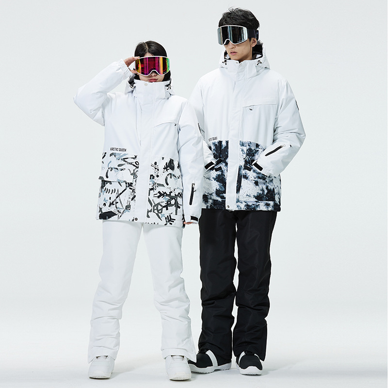Color Block Ski Suit for Men a - Ski Pants Waterproof recensione e prezzo