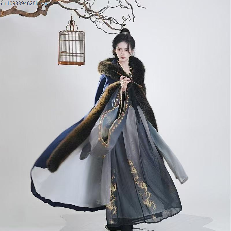 Winter Thicken Velvet Azure Bl - Winter Clothing In Spanish recensione e prezzo