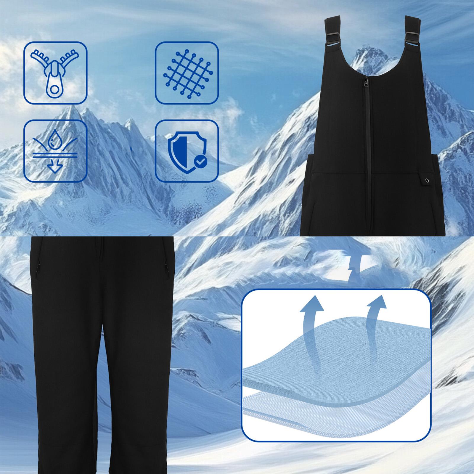 Ski Overalls Women Windproof W - Ski Pants Waterproof recensione e prezzo