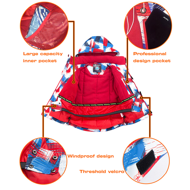 Ski Suit for Kids Skiing Snowb - Ski Pants Waterproof recensione e prezzo