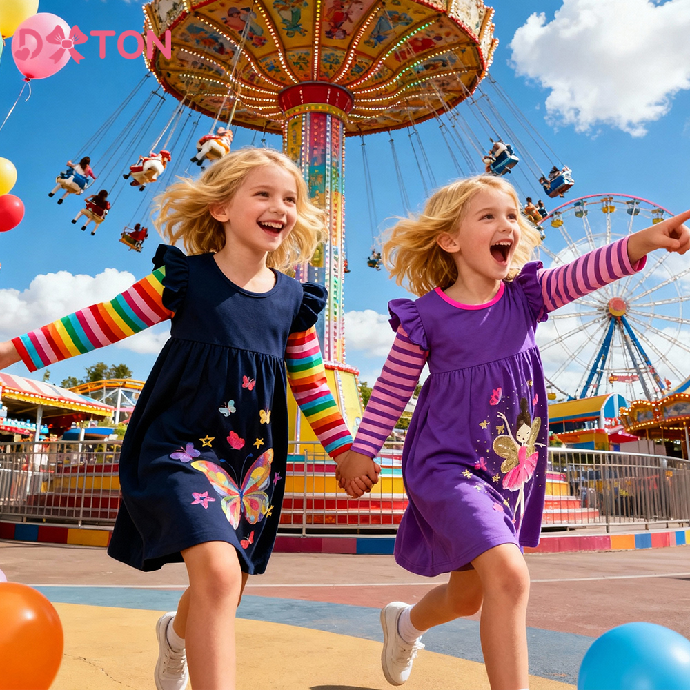 DXTON Children's Daily Dresses - Winter Clothing Toddler recensione e prezzo
