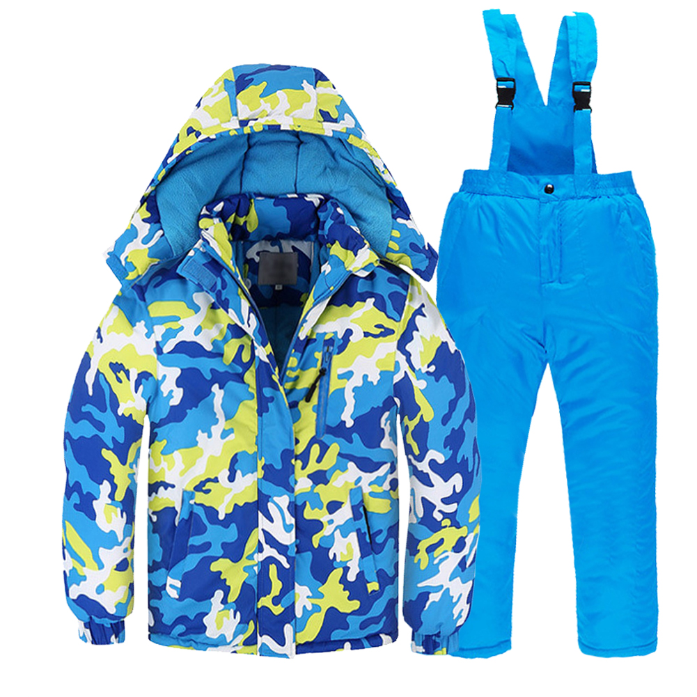 Boys Camouflage Ski Suit,Water - Ski Pants Waterproof recensione e prezzo