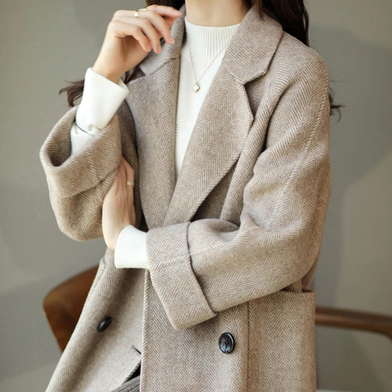 Plain Double Breasted Women's  - Winter Clothing On Sale Women'S recensione e prezzo
