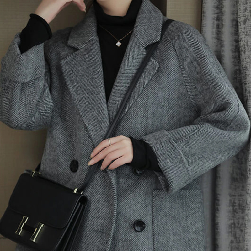 Plain Double Breasted Women's  - Winter Clothing On Sale Women'S recensione e prezzo