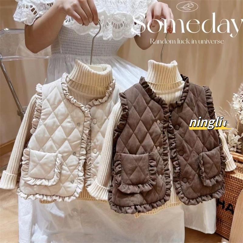 Girls Autumn Vest Children Fle - Winter Clothing Toddler recensione e prezzo