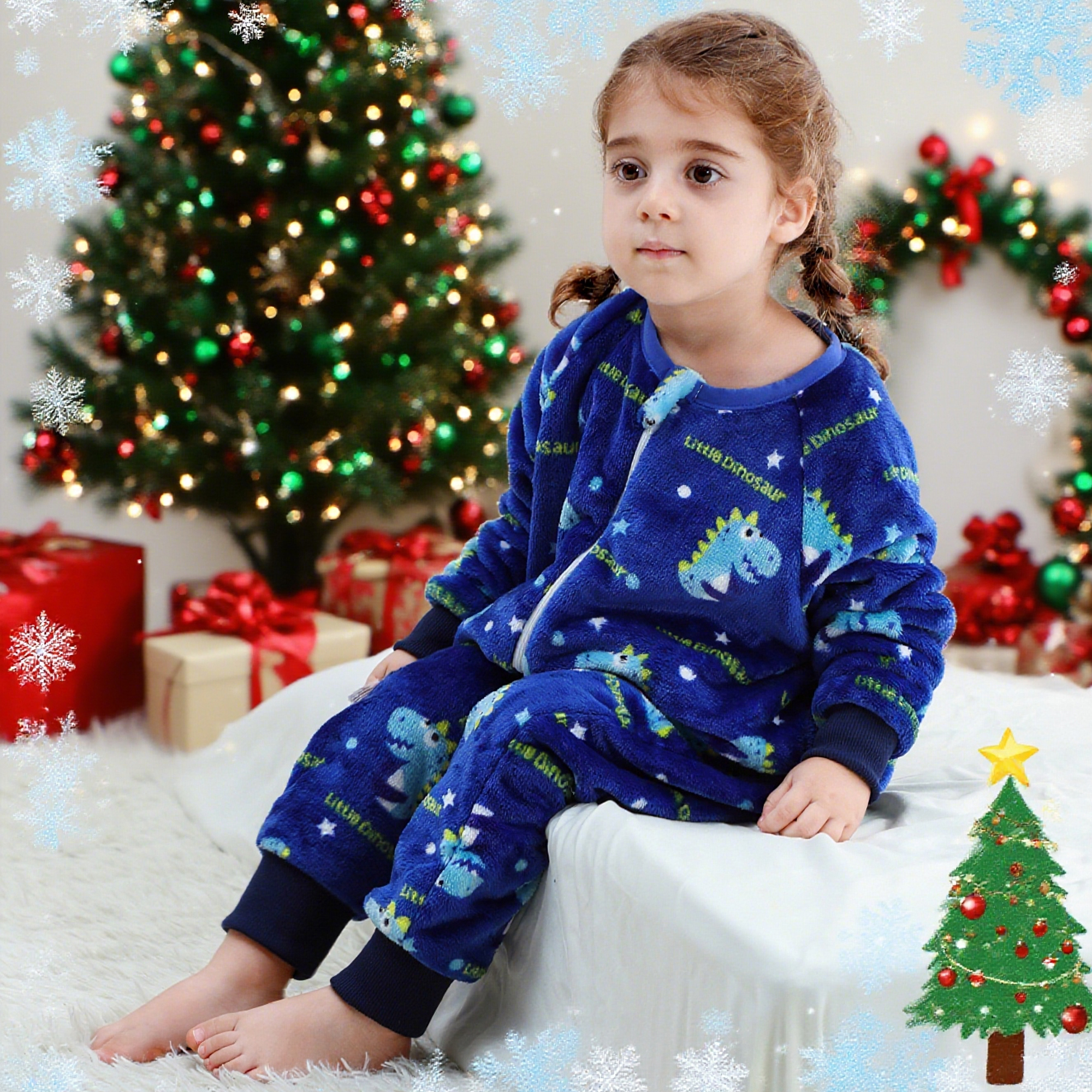 MICHLEY Flannel Dinosaurs Baby - Winter Clothing Toddler recensione e prezzo