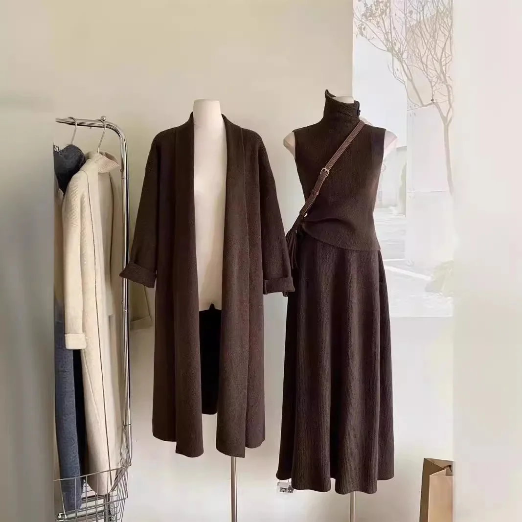 Three Piece Sets Women Long Sw - Winter Clothing Kit recensione e prezzo