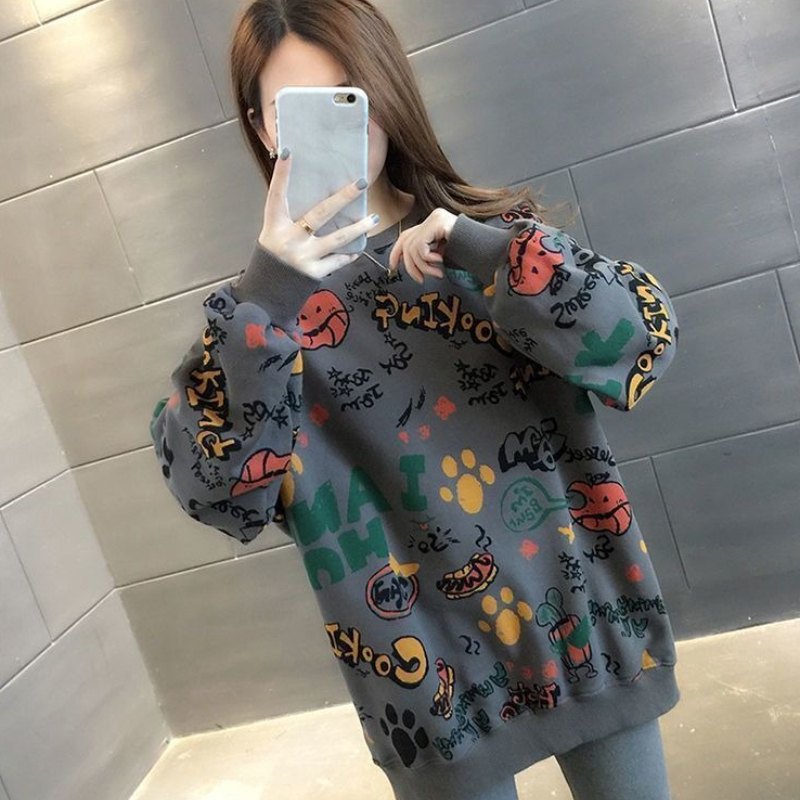 Casual Printed Loose Women's S - Winter Clothing Essential recensione e prezzo