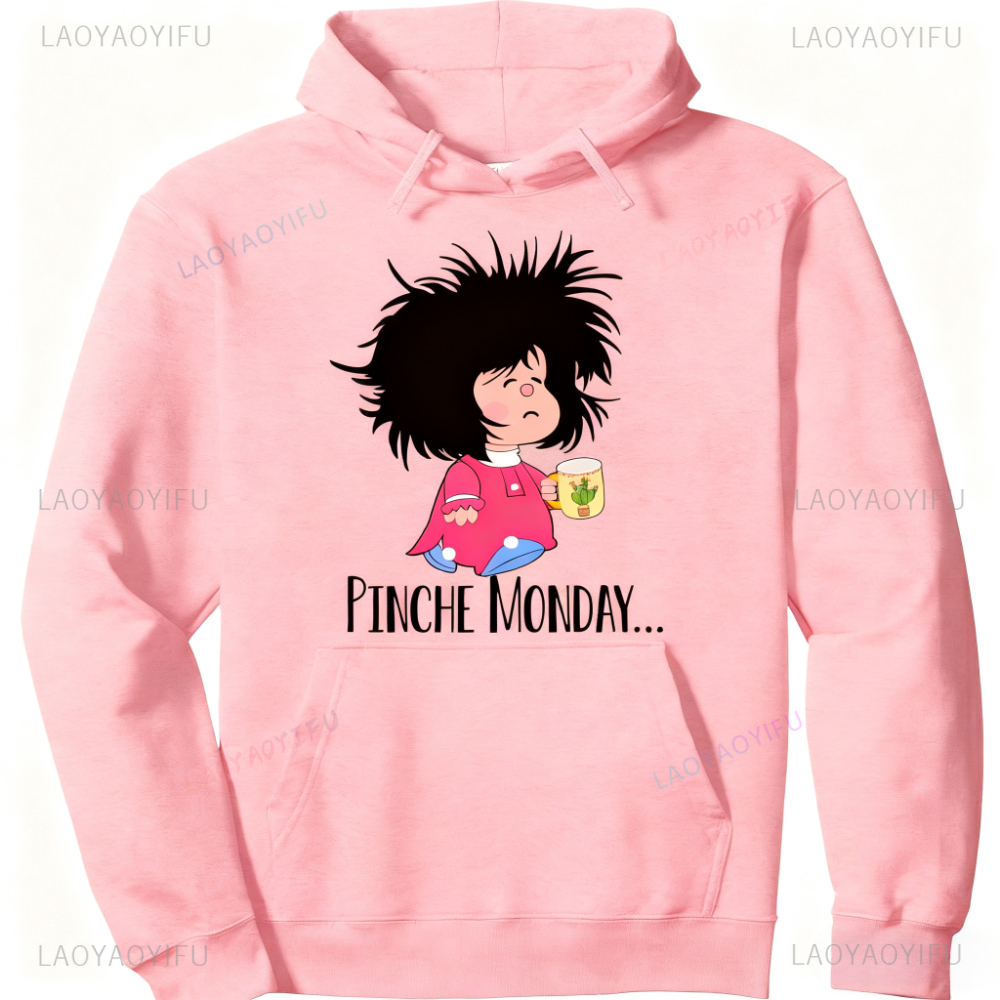 Pinche Monday Funny Sleepy Maf - Winter Clothing In Spanish recensione e prezzo