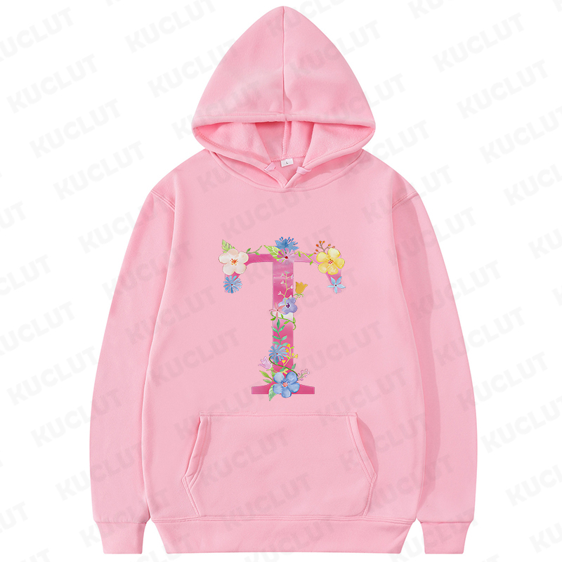 26 Alphabet A-Z Pink Flower Le - Winter Clothing Essential recensione e prezzo