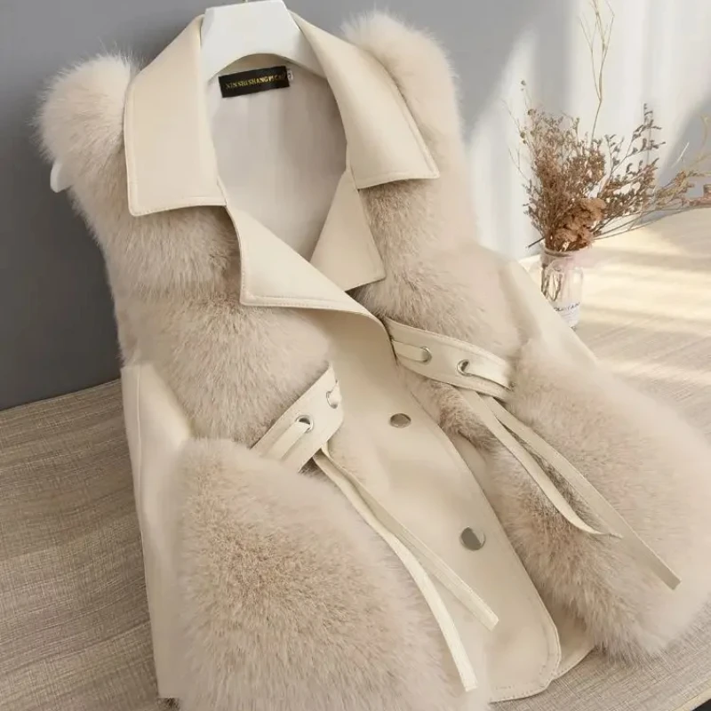 Solid Color Waistcoat Woman La - Winter Clothing On Sale Women'S recensione e prezzo