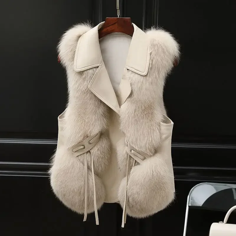 Solid Color Waistcoat Woman La - Winter Clothing On Sale Women'S recensione e prezzo