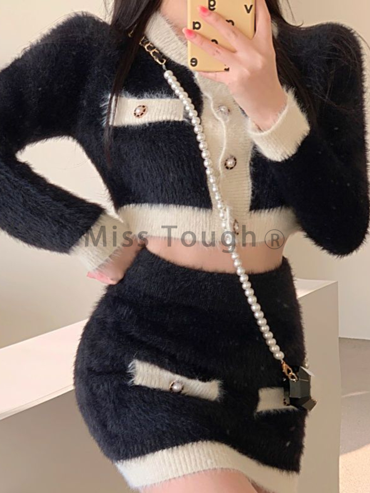 Winter Fluffy Knit 2 Piece Set - Winter Clothing Kit recensione e prezzo