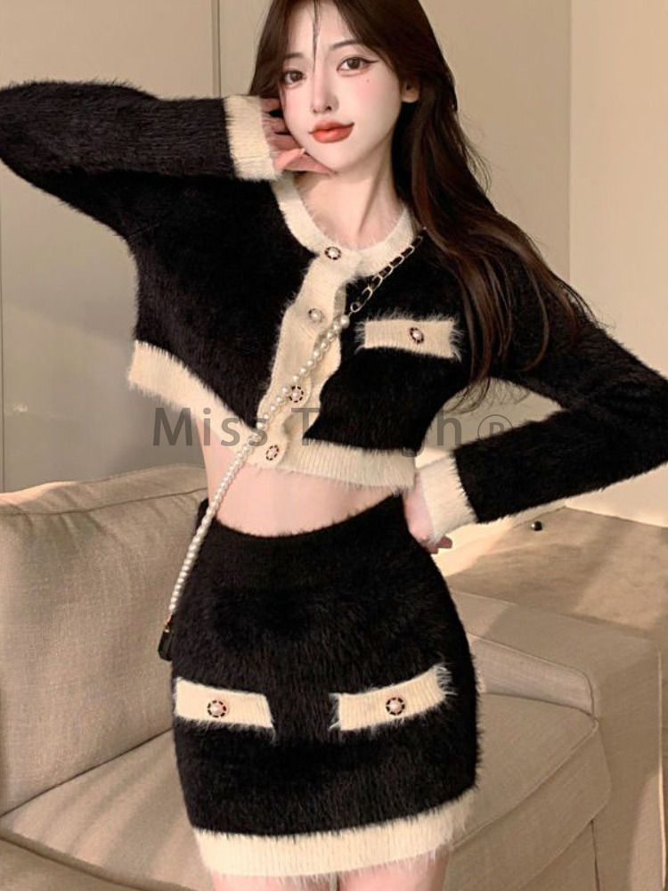 Winter Fluffy Knit 2 Piece Set - Winter Clothing Kit recensione e prezzo