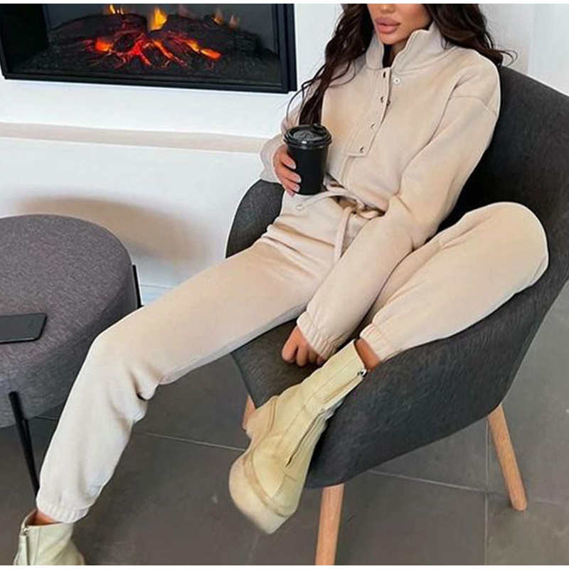 Casual Stand Collar Jumpsuits  - Winter Clothing Sale recensione e prezzo