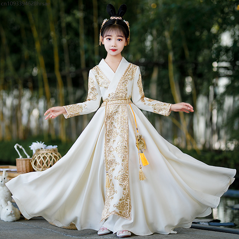 New Winter Hanfu Children's An - Winter Clothing In Spanish recensione e prezzo
