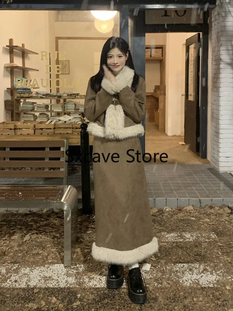 Autumn Retro Faux Fur 2 Piece  - Winter Clothing Kit recensione e prezzo