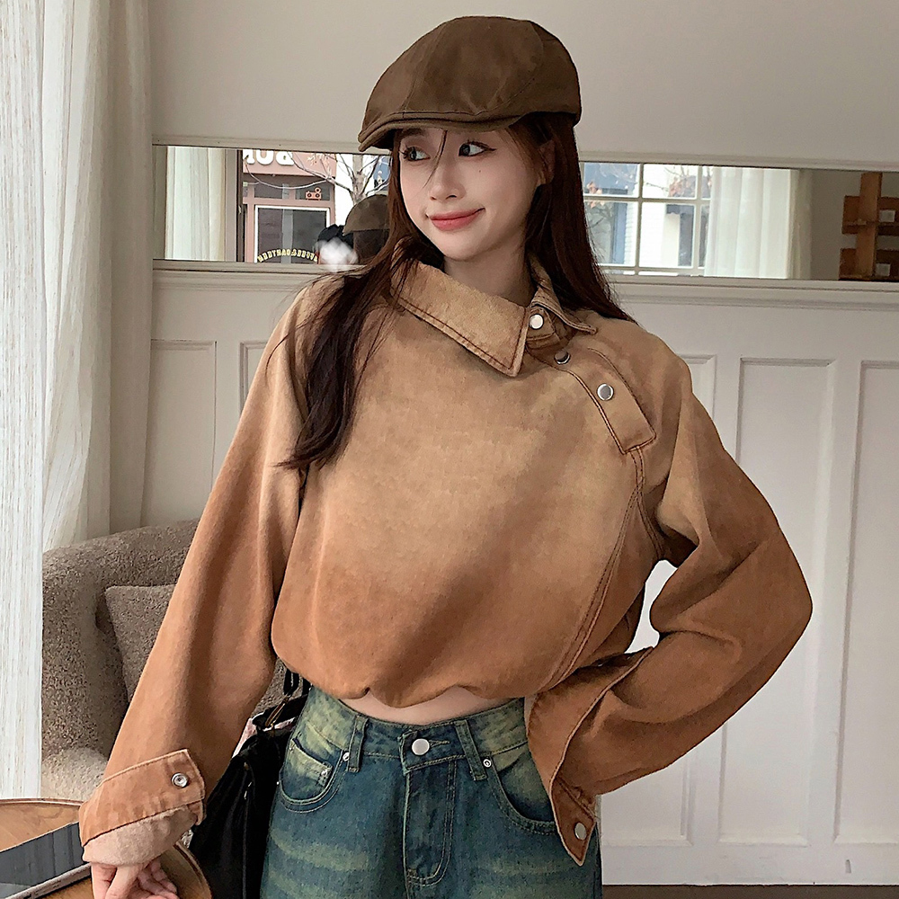 Harajuku Denim Jacket Women's  - Winter Clothing Korean recensione e prezzo