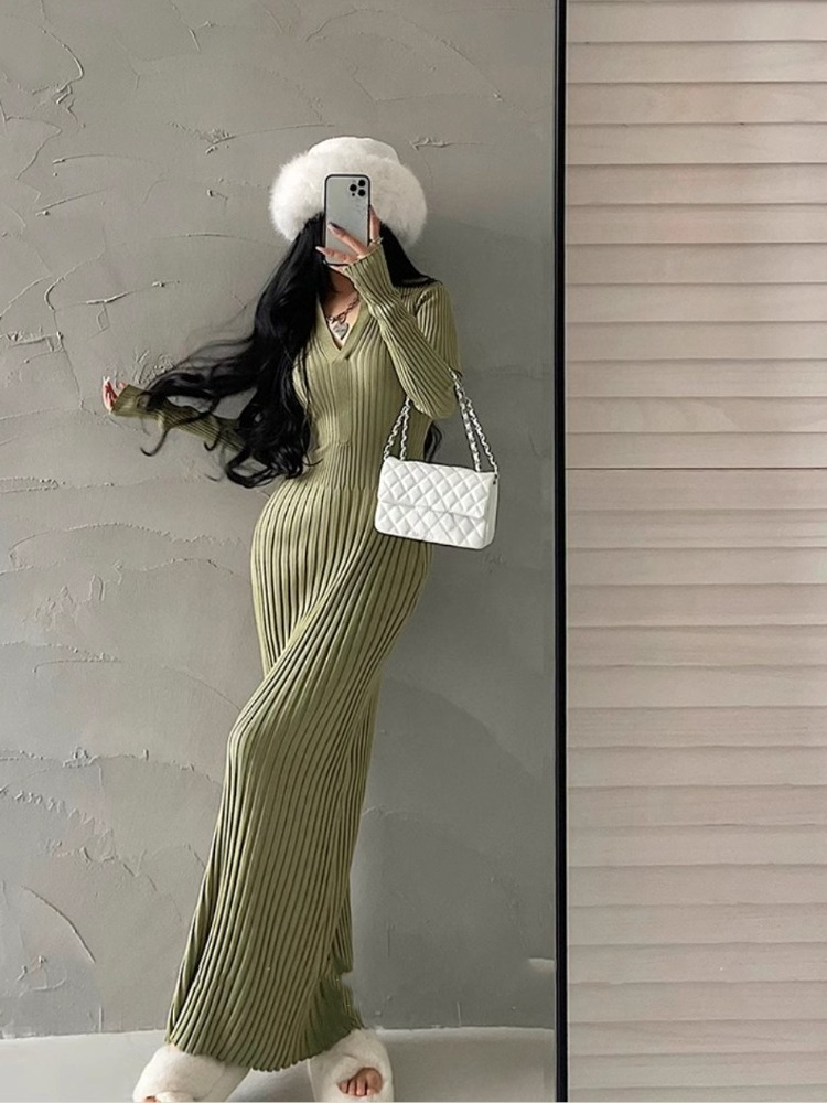 Sexy Daring Female Knit Dress  - Winter Clothing On Sale Women'S recensione e prezzo