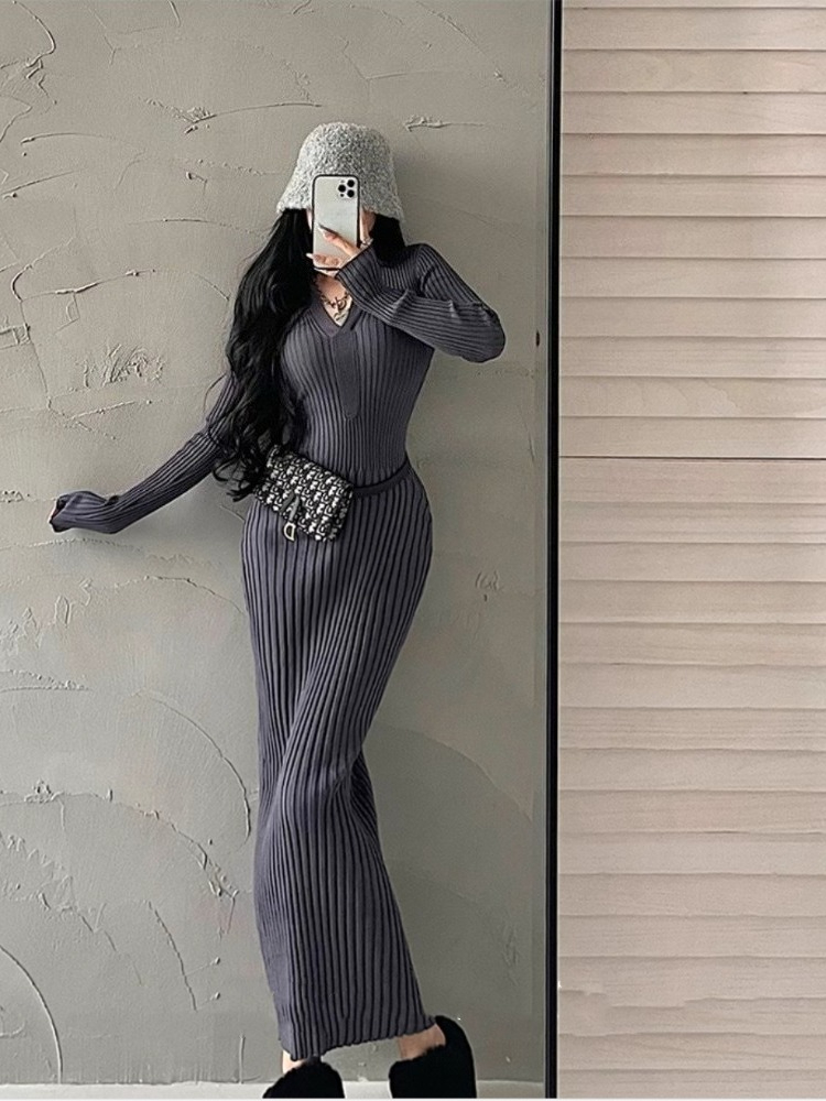 Sexy Daring Female Knit Dress  - Winter Clothing On Sale Women'S recensione e prezzo